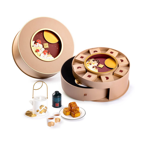 Mid-Autumn Gift Hamper - HK Peninsula Star Chef Moon Gazing Gift Box - MRA0627A9 Photo